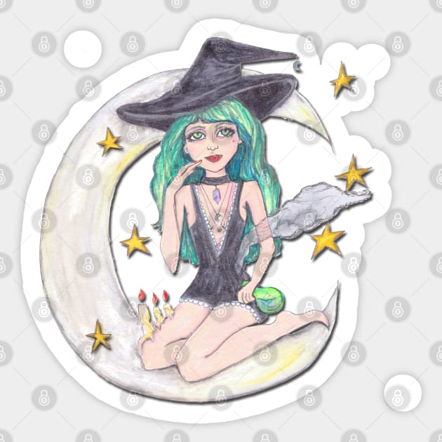 Good Witch Sticker by JenStedman73